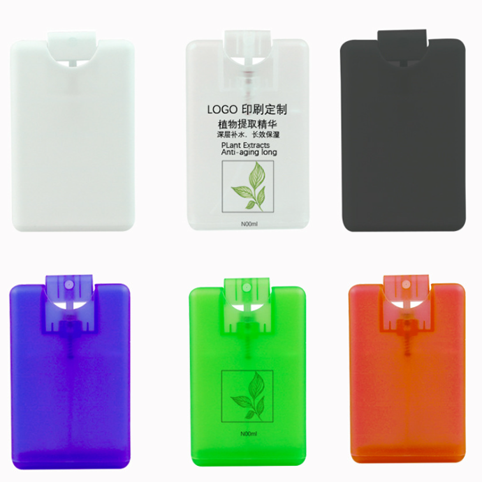 Sprayer bottle card spray